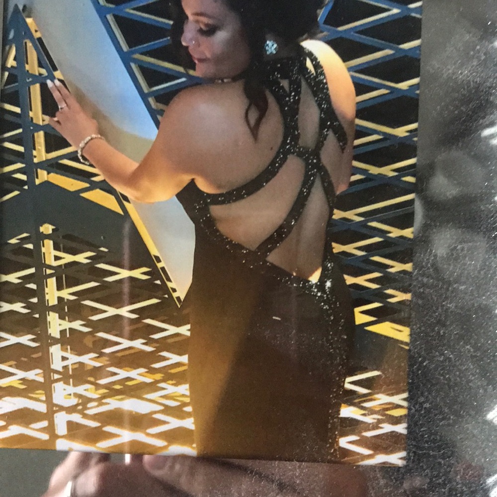 Black formal gown